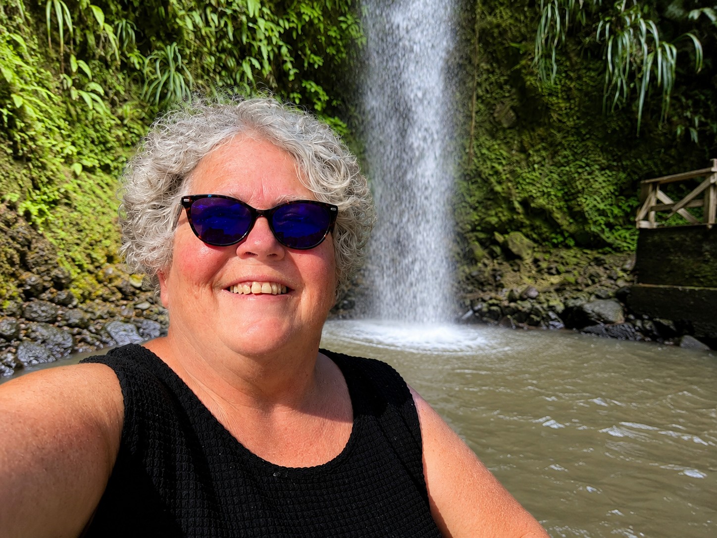Waterfall on a Cruise Excursion